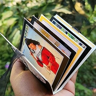 Mini Scrapbook With Photo Customization || Customized Gifts For Special One || Personalised Photo Album, Multicolor, 14 pages