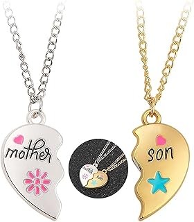 Gifts for Mom, Magnetic Heart Pendant Necklace for Mom and Daughter, 2.8 * 1.8 cm, Perfect for Birthday Gift for Mother, Mothers Day Gift for Mom, Gift for Mom Birthday